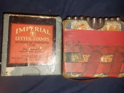 2 Sets Imperial Letter Stamps Punches A-Z And & Size 3/32 + Larger Set  Boxed • £35.99