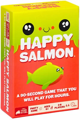 $29.99 • Buy Happy Salmon (By Exploding Kittens) Party Game
