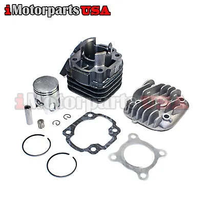 70cc Bbk Big Bore Cylinder Kit For Yamaha Jog Zuma Vino 2 Stroke 50cc Scooter • $129.95