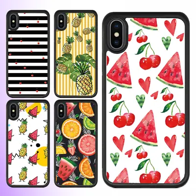 $13.99 • Buy For IPhone 14 Pro Max 13 12 11 SE X Plus Case Cute Fruit Bumper Shockproof Cover