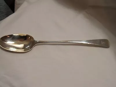 ANTIQUE C.1765 WILLIAM CHAWNER LARGE SILVER BASTING SPOON APPROX 12  HALL MARKED • £118