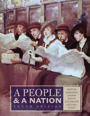 A People And A Nation: A History Of The United States Chudacoff HowardBlight • $11.25