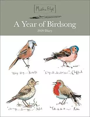 Madeleine Floyd A Year Of Birdsong Deluxe A5 Diary 2020. • £35.02