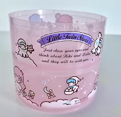 Vintage Sanrio Little Twin Stars Stacking Trinket Storage Boxes No Lid 1988 • $24