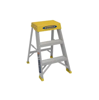 Aluminum Step Ladder 2 Ft. With 300 Lbs. Load Capacity Type IA Duty Rating • $56.52