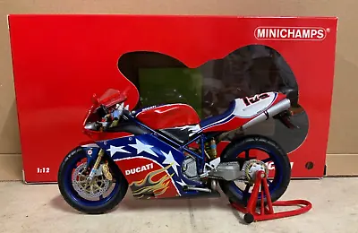 Minichamps Ducati Ben Bostrom Replica Road Street Bike 996 916 122021295 • £69.99