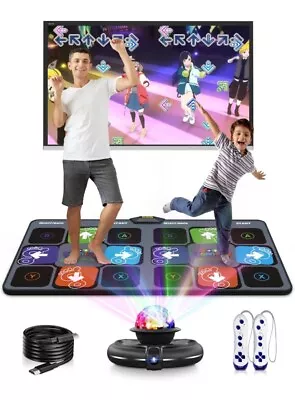 Acelufly Flannel Dance Mat - Wireless Dance Mats For TV With Camera New • £125.99