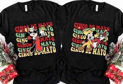 Disney Mickey And Minnie In My Cinco De Mayo Tee Unisex Adult Kid Shirt 59264567 • $21.99