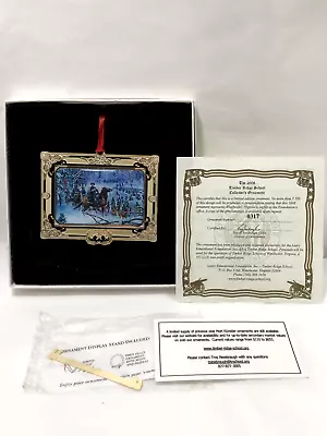 Mort Kunstler 2008  Confederate Crossing Collectible Ornament 13 In Series #0317 • $60