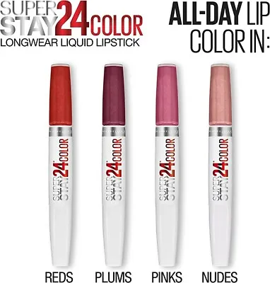 Maybelline SuperStay 24 HR Lip Color 2-Step Lipstick - Choose Your Color ~ NIB • $14.95