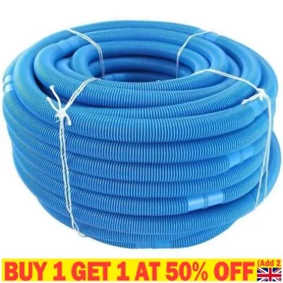 £13.09 • Buy 6.3M Swimming Pool Vacuum Cleaner Hose Suction Replacement UK Pipe P8E4 UK