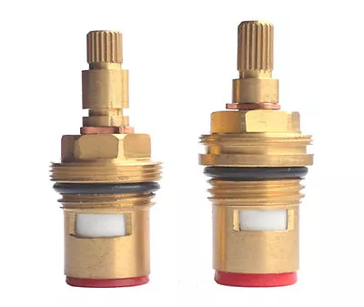 Bristan Compatible 1/2  (basin) Replacement Tap Valve Cartridge 20 / 24 Spline • £12.98