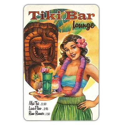 Hawaiian Vintage Style Collectible POKER Playing Cards Hula Girl Tiki Bar Hawaii • $10.10