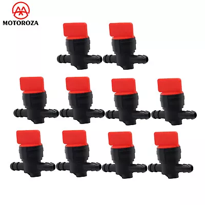 10Pcs 1/4  Straight In-Line Gas Motorcycle Fuel Shut-off/Cut-off Valves Petcock • $8.70