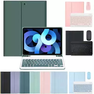 Bluetooth Keyboard Case With Mouse For IPad 5th&6th 7/8th/9th Gen Air 5 4 Pro 11 • $19.76