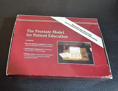 The Prostate Model For Patient Education By MERCK Normal / Abnormal 6x Models • $75