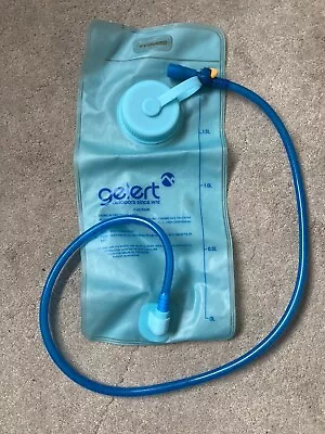 Gelert Water Pouch With Long Attached Drinking Straw.  Hiking Camping. • £0.99