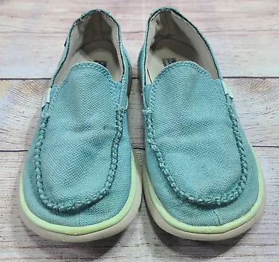 Patagonia Naked Maui Casual Loafers Shoes Women's Size 7.5 Washed Green Hemp • $27.99