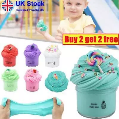 Fairy Floss Cloud Slime Reduced Pressure Soft Mud Stress Relief Kids Clay Toy40g • £5.99