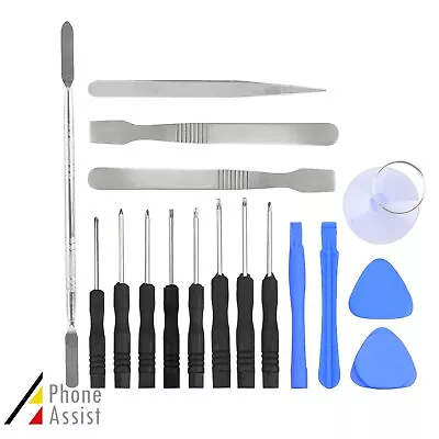 16 In 1 Phone Opening Repair Tool Kit For IPhone XS XR X 11 7 IPad Universal UK • £3.63