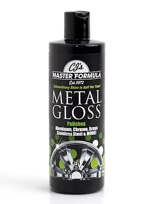 CJs Master Formula 1 Bottle Of Metal Gloss Auto Chrome Metal Aluminum Polish • $24.99
