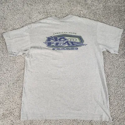 Vintage No Fear Shirt Mens XL American 2 Sided Back Hit Single Stitch 90s Y2K • $31.38