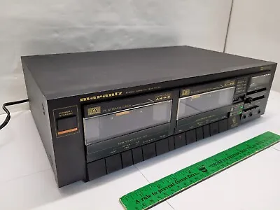 Vintage MARANTZ Stereo Double Cassette Recording Tape Deck SD155 • $129.90