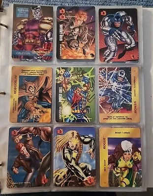 Vintage Lot Of 60+ Marvel Over Power Cards 1995 Overpower  • $25