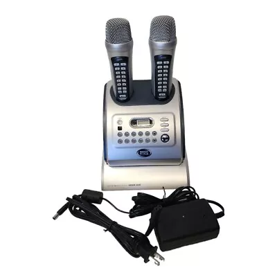 Magic Sing Karaoke Docking Station & 2 Wireless Microphones • $70