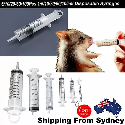 Disposable Syringes Slip Tip Hydroponics Nutrient Plastic Measuring Sampler Tool • $7.59