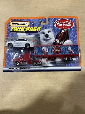 1999-Matchbox Coca-Cola Twin Pack (2-Toy Vehicles) Matchbox [NIP] • $9.99