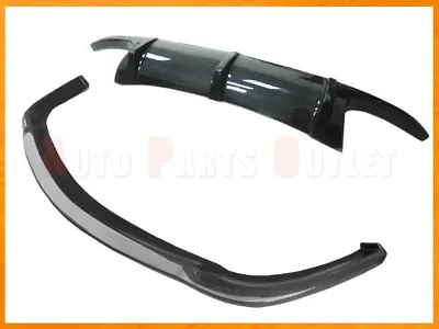 CS Carbon Fiber Front Lip W/ Rear Diffuser For 2003-2005 M-Benz R230 SL55AMG • $650