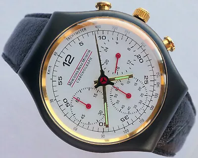 Mercedes Benz Formula 1 Juan Manuel Fangio Motorsport Racing Watch Chronograph • $330.65