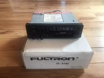 Vintage NIB-  AM/FM Radio Auto Stop Cassette Player Fultron 16-5100 • $60