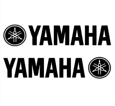YAMAHA 2 SET Left/Right Motorcycle Gas Tank Vinyl Decal Sticker You Pick Color • $5