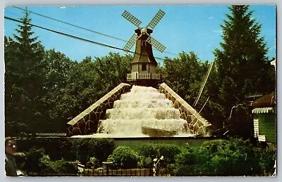 Youngstown Ohio OH - The Rapids At Old Mill Idora Park - Vintage Postcard • $4.49