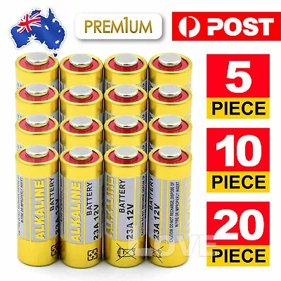 23A 21/23 A23 23A 23GA 12V Alkaline Battery For Garage Car Remote Alarm AU • $3.95