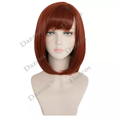 DAZCOS Game Kairi Red Wig Cosplay Costume Hair • $15.99