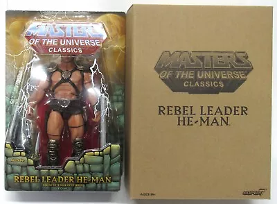 New Super 7 MOTU Classics Collectors Choice Movie Rebel Leader He-Man 2019 • $119.95