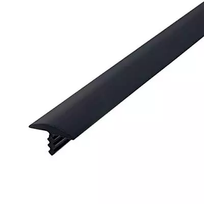 Plastic Tmolding 1/2 Inch Black Flexible Polyethylene Center Barb Tee Moulding 2 • $31.37