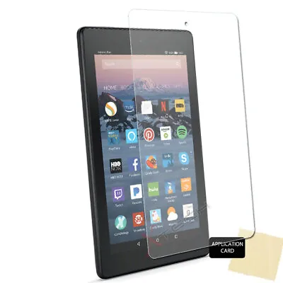 1x CLEAR Screen Protector Cover For Amazon Fire 7  9th Generation 2019 Tablet • £2.29