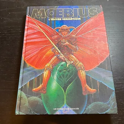 Moebius L'Oeuvre Hermétique Hardcover French Lang. Heavy Metal Years • $60