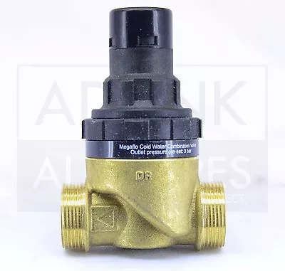 £91 • Buy Megaflo Eco 125l -300l Pressure Reducing Valve 3 Bar 95605886