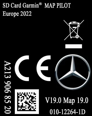 New 2022-23 Mercedes  NTG5 Star 2 Navigation Update Sd Card A213... • £29.80