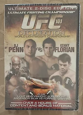 UFC 101 Declaration Ultimate 2 DVD Disc Edition 2009 Anchor Bay • $17.45