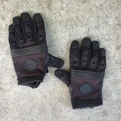 $99.97 • Buy Harley-Davidson Large Men Bar & Shield Vented Full-Finger Gloves 98211-13VM  