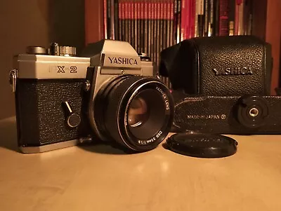 Yashica FX-2 35mm SLR Camera + 55mm F/1:2 DSB Prime Lens .  • £20