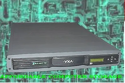 Exabyte VXA-2 PacketLoader 1x10 119.10500 Firewire VXA2 Autoloader Tape EXTERNAL • $125