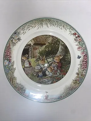 Villeroy & Boch Foxwood Tales Plate - Picnic 10.5”. 3 Total Plates. Easter Plate • $45