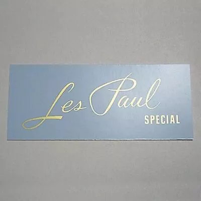 GIBSON Les Paul SPECIAL Repair Logo Decal Water Paste Type • $45.84